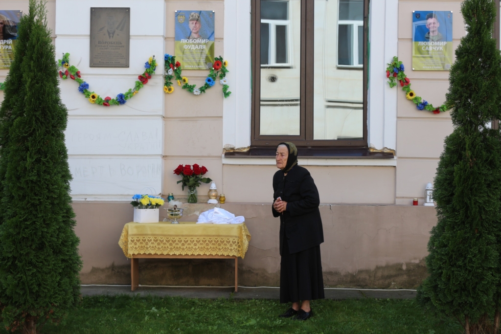 У Коломиї відкрили меморіальну дошку у пам'ять про військового Любомира Фудаля 4