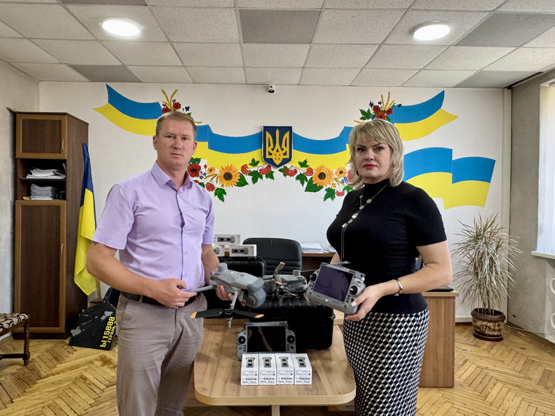 «Акріс Агро» (група AST) разом зі Старобогородчанською громадою відправили на фронт квадрокоптери 1