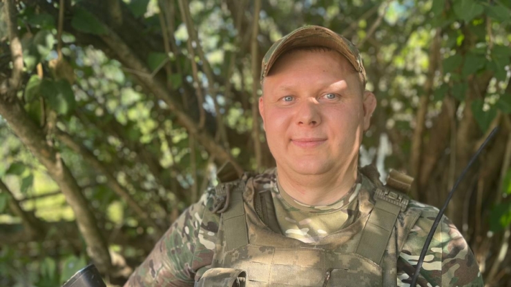 "Мова – ідентифікатор українця": офіцер з Донеччини очолює коломийську роту у 102 бригаді