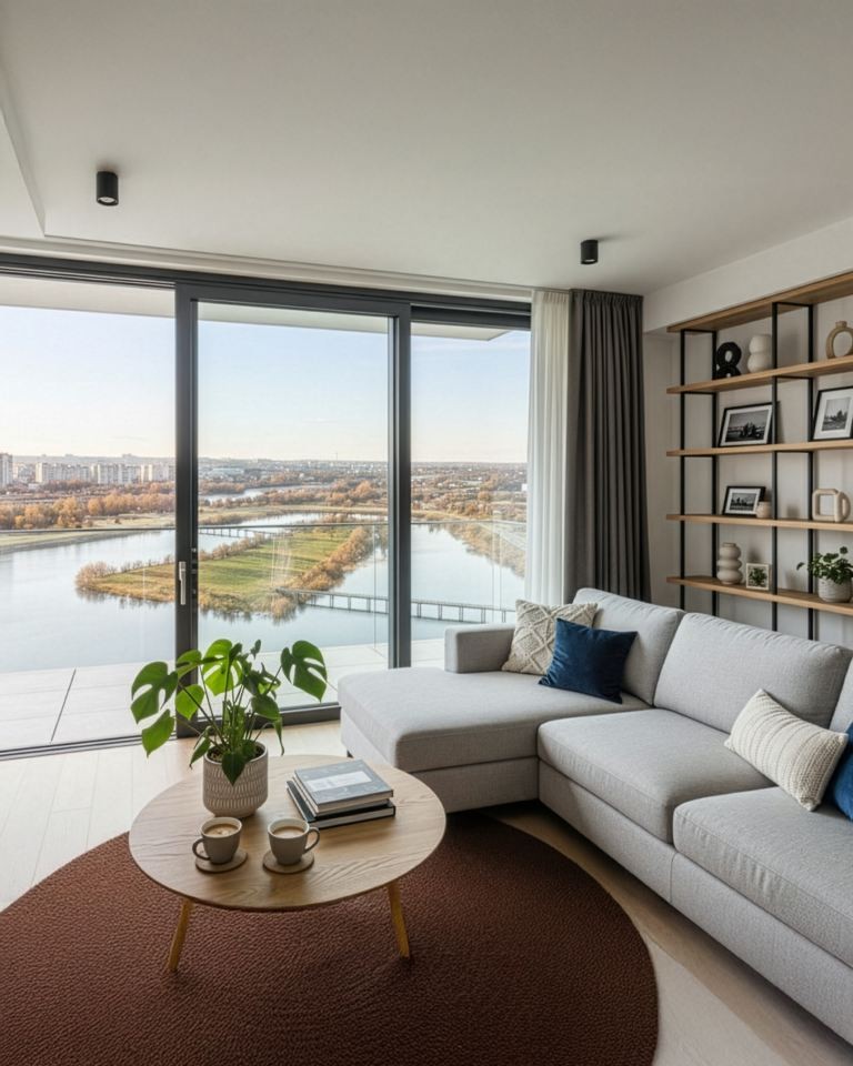 Вид з вікна у ЖК "Акварелі"