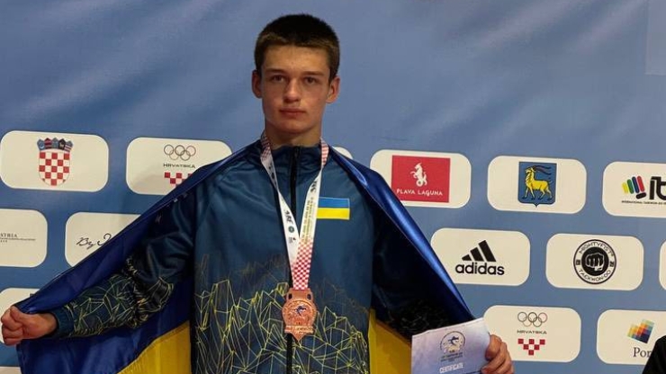 Прикарпатський тхеквондист Тимофій Матвійчук здобув бронзу на чемпіонаті світу