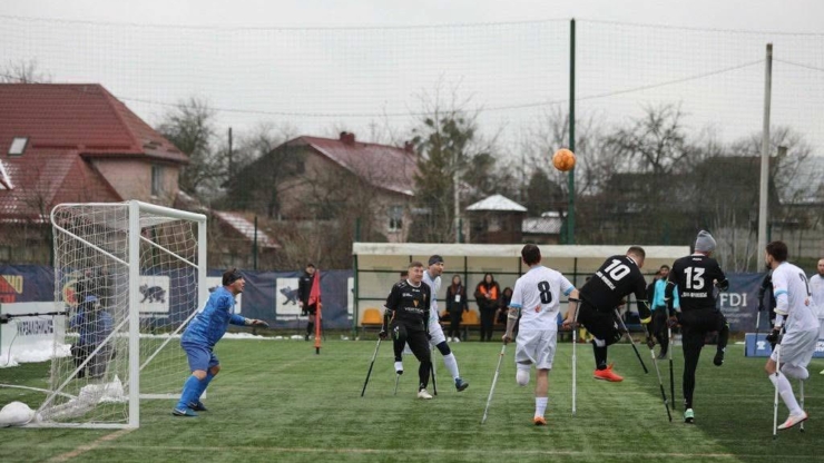 У Франківську проходить етап чемпіонату України з ампфутболу