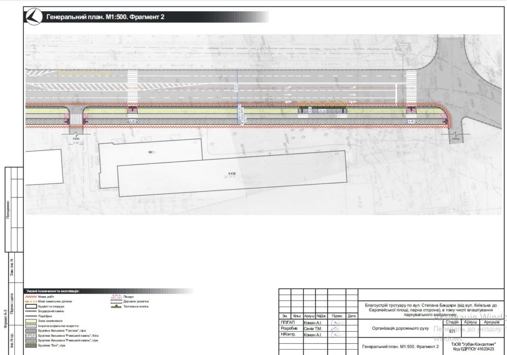 У Франківську відремонтують вулицю Бандери