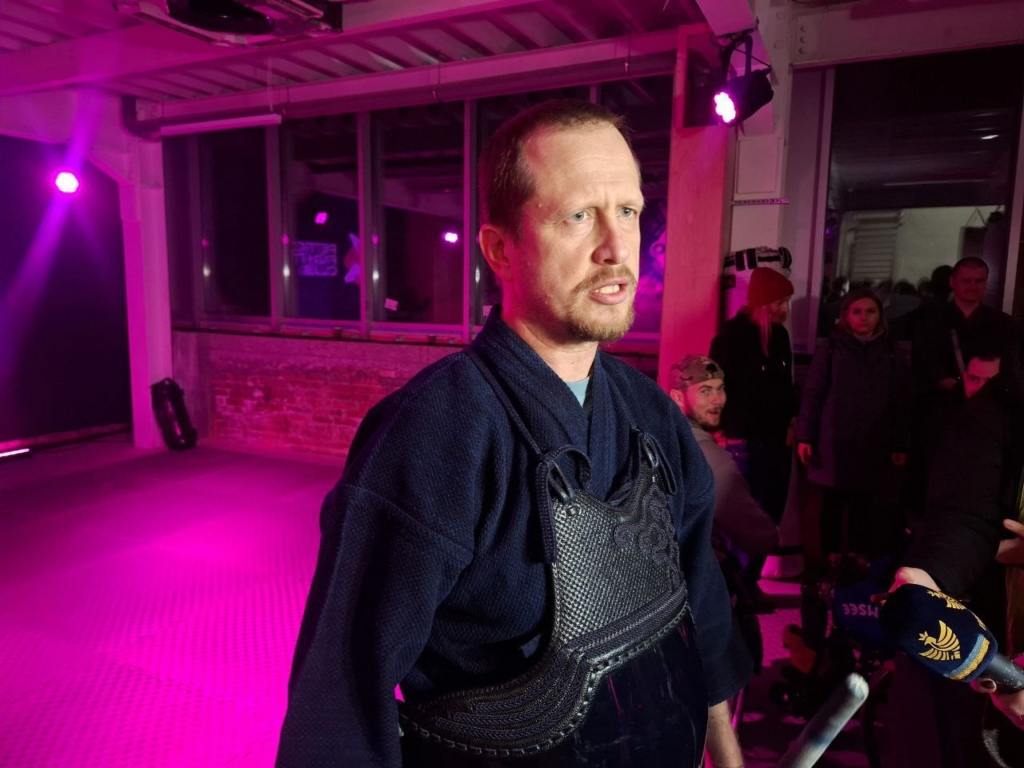 Президент Української федерації кендо Костянтин Стрижиченко