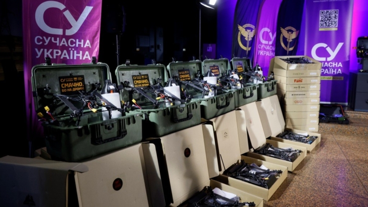 Перша партія дронів, зібраних у рамках кампанії "Смачно, бо на дрони", посилить розвідників на Покровському напрямку