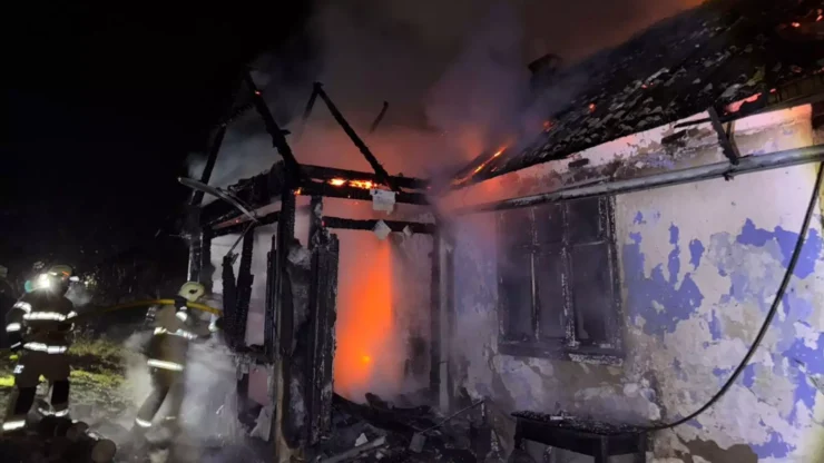 На Прикарпатті у своїх будинках згоріли два чоловіки