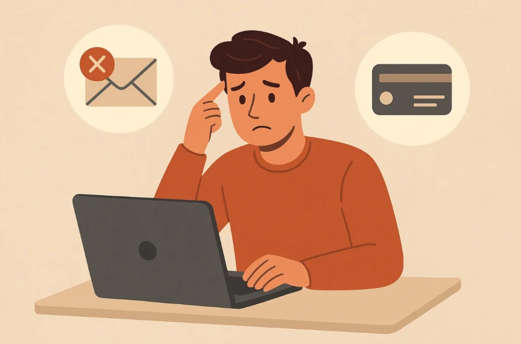 Як взяти кредит без електронної пошти?