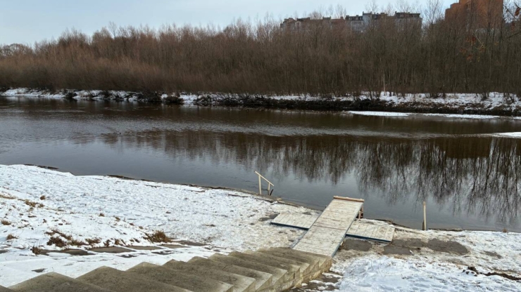 У Франківську підготували три місця для купання на Водохреща