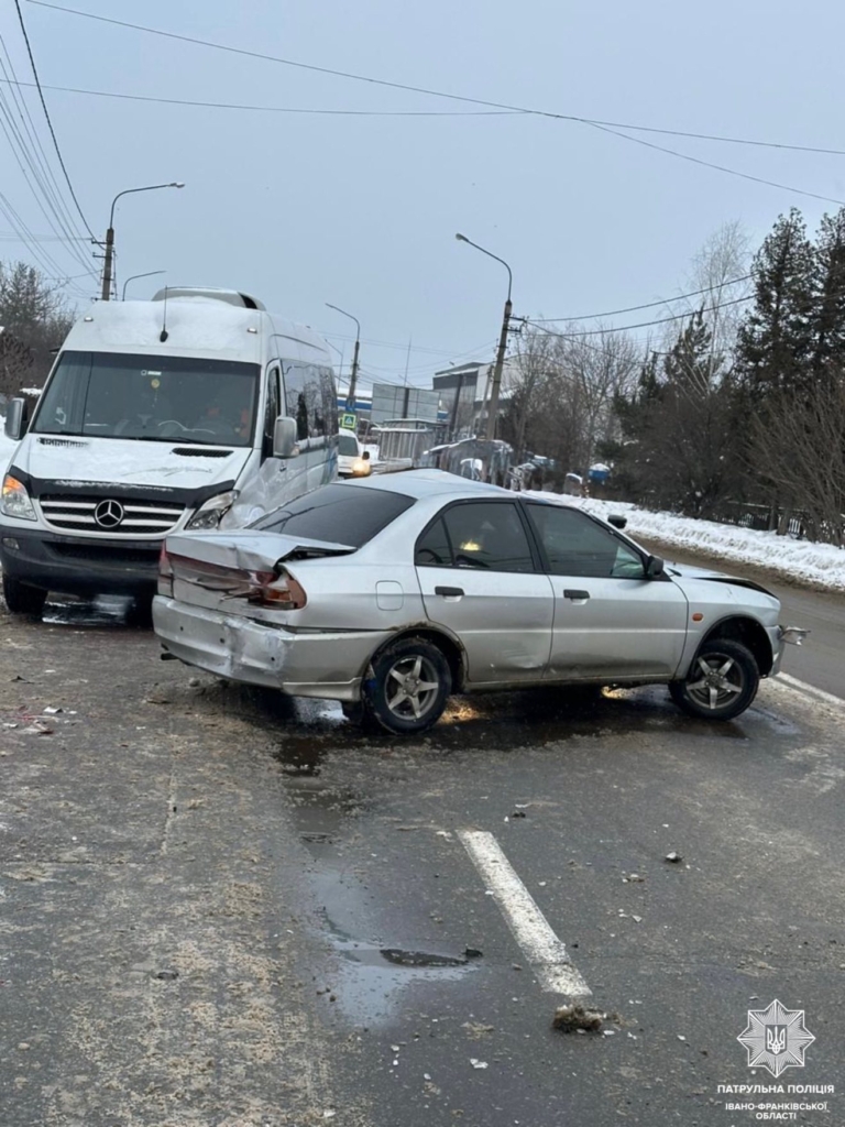 ДТП у Франківську за участю чотирьох авто