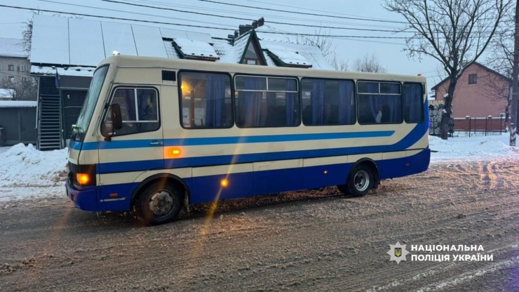 На Коломийщині автобус збив пішохода