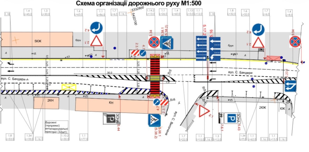 У Франківську облаштують ще 5 острівців безпеки на пішохідних переходах 4