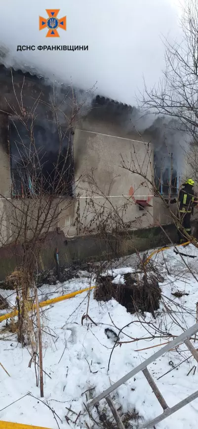 На пожежі у Тлумацькій громаді загинув чоловік