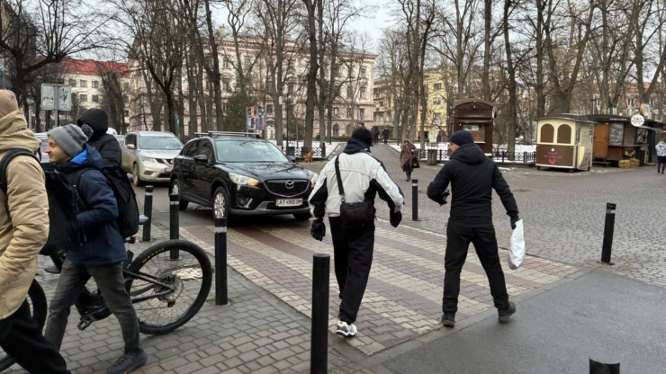 У Франківську розробили нову схему руху по вулиці Грушевського