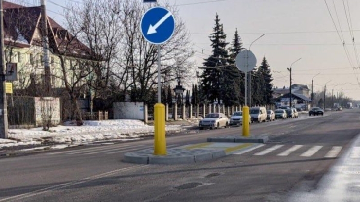 У Франківську облаштують ще 5 острівців безпеки на пішохідних переходах