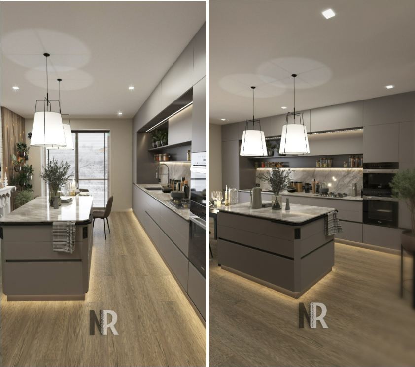 Один метраж — різні життя: дизайнерка Наталі Рудлевська аналізує планування на 59 м² у ЖК "Скандинавія" 2