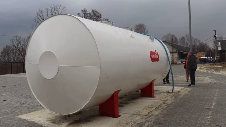 У Долині встановили власну заправку для комунального транспорту