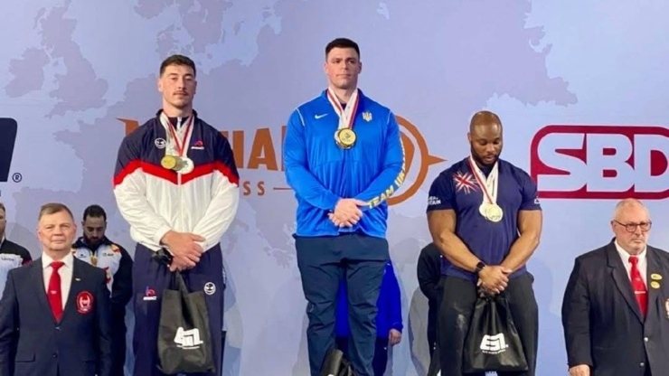 Коломиянин Тарас Мельничук став чемпіоном Європи з пауерліфтингу