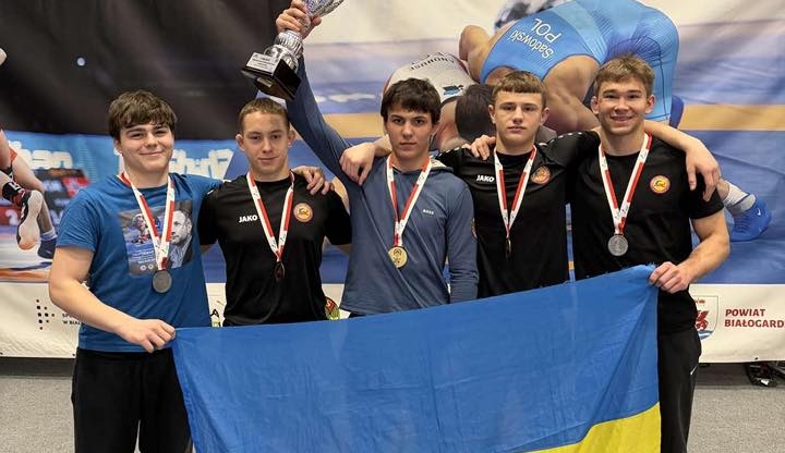 Прикарпатські борці здобули п'ять медалей на чемпіонаті Польщі