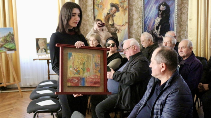У Коломиї на аукціоні пам’яті художника Андрія Шпака зібрали 56 тис. грн для війська