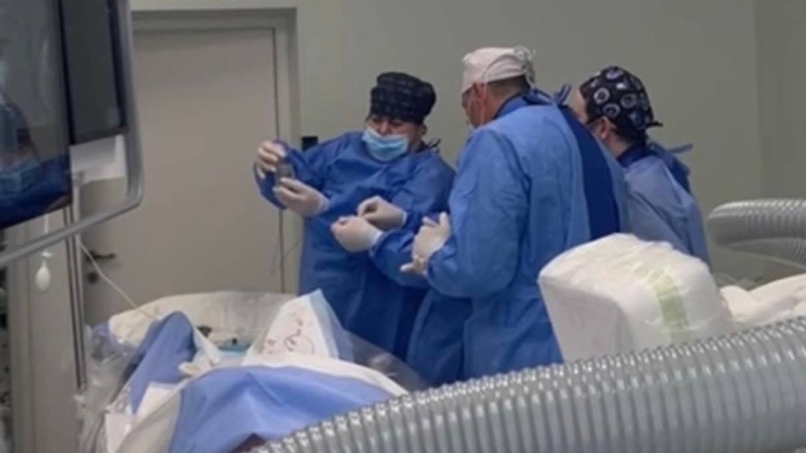 У Калуській ЦРЛ вперше виконали стентування сонної артерії