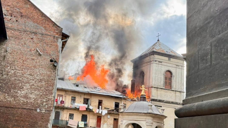 росія атакує Львів ударними дронами