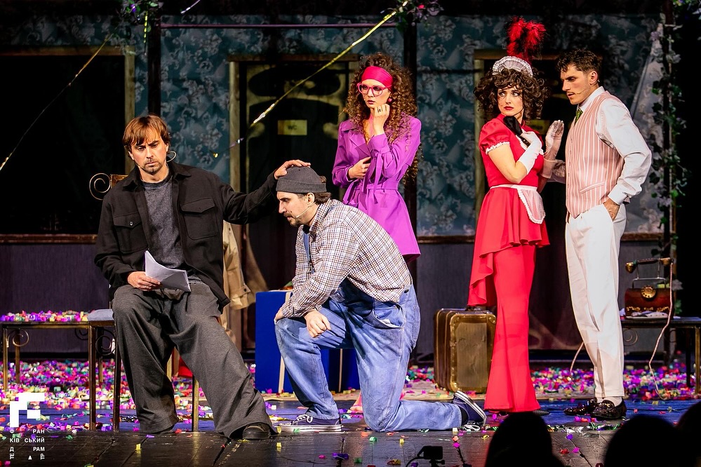 У Франківському драмтеатрі відбулася прем'єра - Олексій Гнатковський поставив виставу про закулісся 1