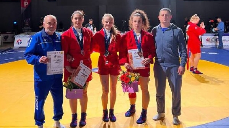 Прикарпатські самбістки вибороли три медалі на Кубку світу