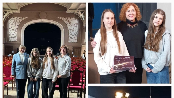 Піаністки з Калуша здобули золото на Всеукраїнському конкурсі