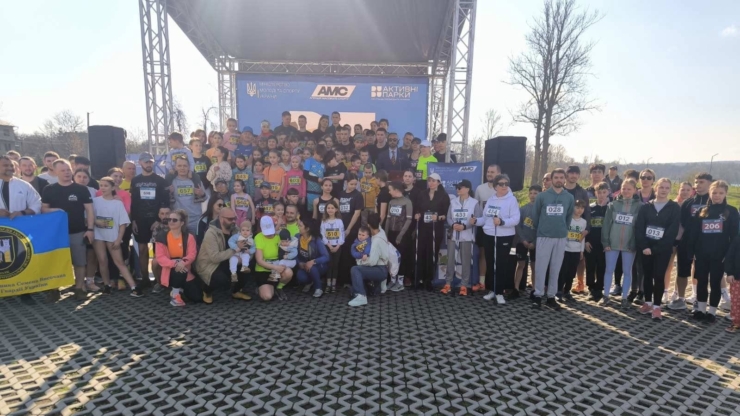 У Коломиї відбувся забіг «Активні парки»