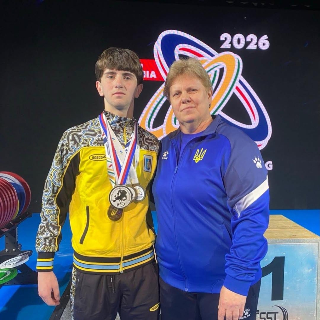 Коломийські пауерліфтери здобули нагороди на чемпіонаті Європи 1