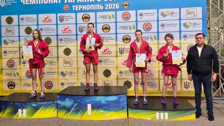 Прикарпатські самбісти вибороли призові місця на Чемпіонаті України