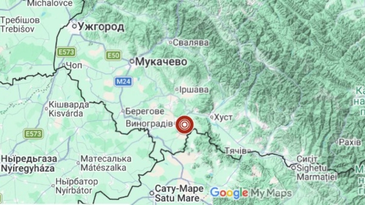 На Закарпатті зафіксували землетрус магнітудою 1,6