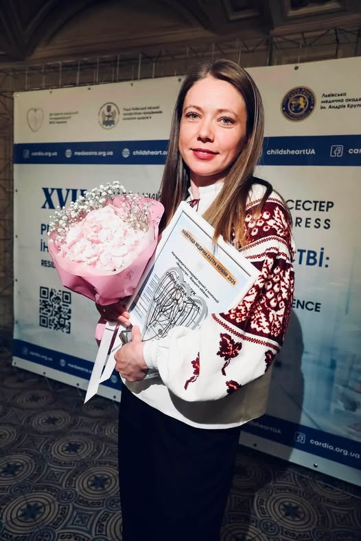 Медсестра з Городенки здобула всеукраїнську премію професійної майстерності
