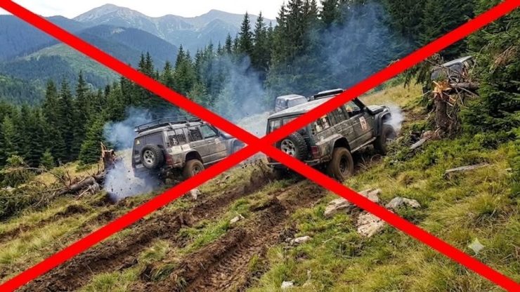 Після протестів джиперів у Карпатському нацпарку заявили, що рейди триватимуть