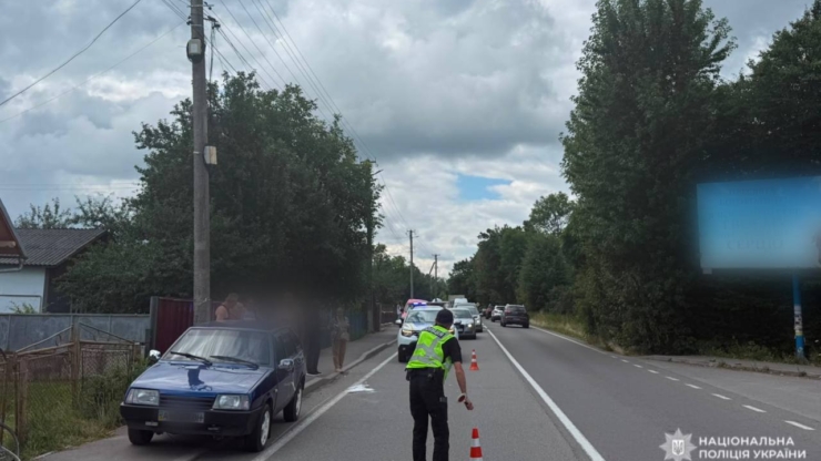 У Назавизові водій ВАЗу наїхав на велосипедиста