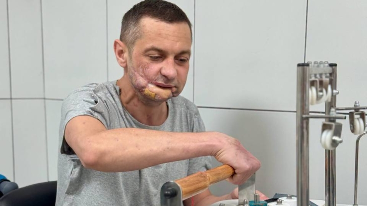 Хочу повернутися до війська: у Франківську проходить реабілітацію 41-річний захисник