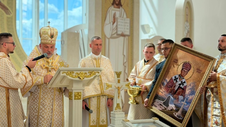 У Старуні відзначили перше храмове свято базиліки блаженного Симеона