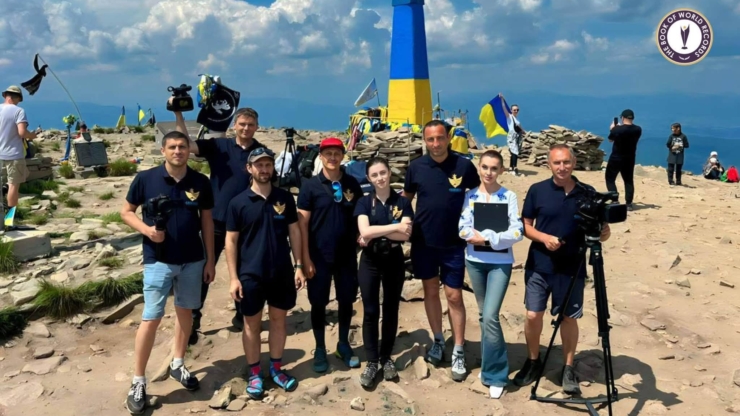 На Говерлі встановили рекорд — найвищий телеефір за участю 35 військових і ветеранів