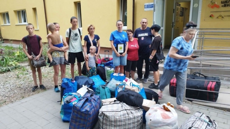 Коломийщина прийняла дев'ятьох евакуйованих з Донецької та Дніпропетровської областей