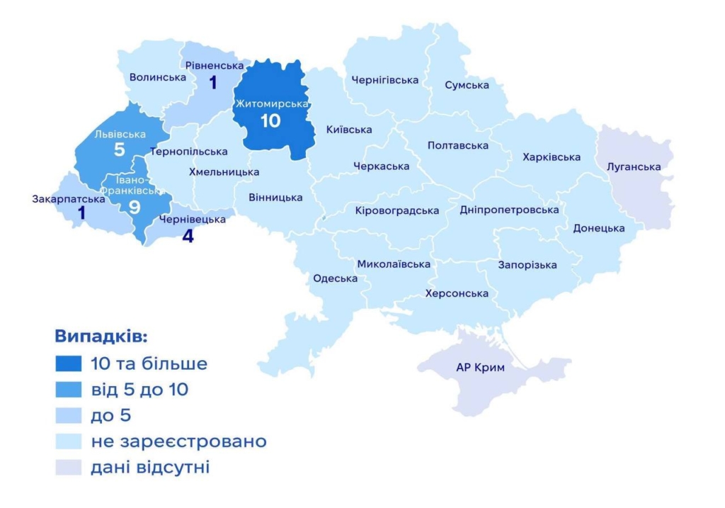 На Прикарпатті за п'ять місяців зафіксували 9 випадків укусів змій 1
