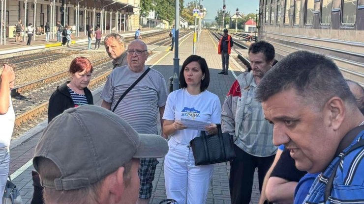 На Прикарпаття евакуаційним потягом прибули 11 людей з Донецької області