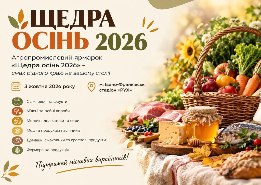 Прикарпатців кличуть на продовольчий ярмарок до Франківська 1