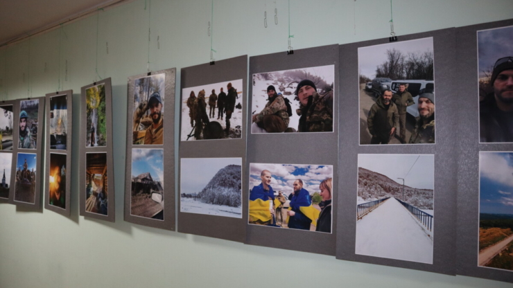 У КНУВС відкрили фотовиставку, присвячену пам’яті захисника Андрія Плитуса