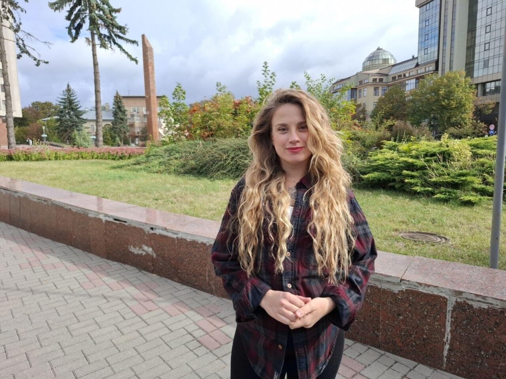 Учасниця зимового ґрантового сезону та представниця громадської організації «Парк ветеранів України» Аліна Лещик