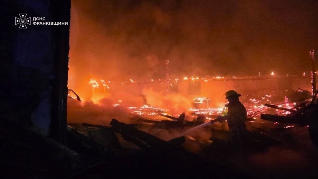 У Надвірній горів склад 1