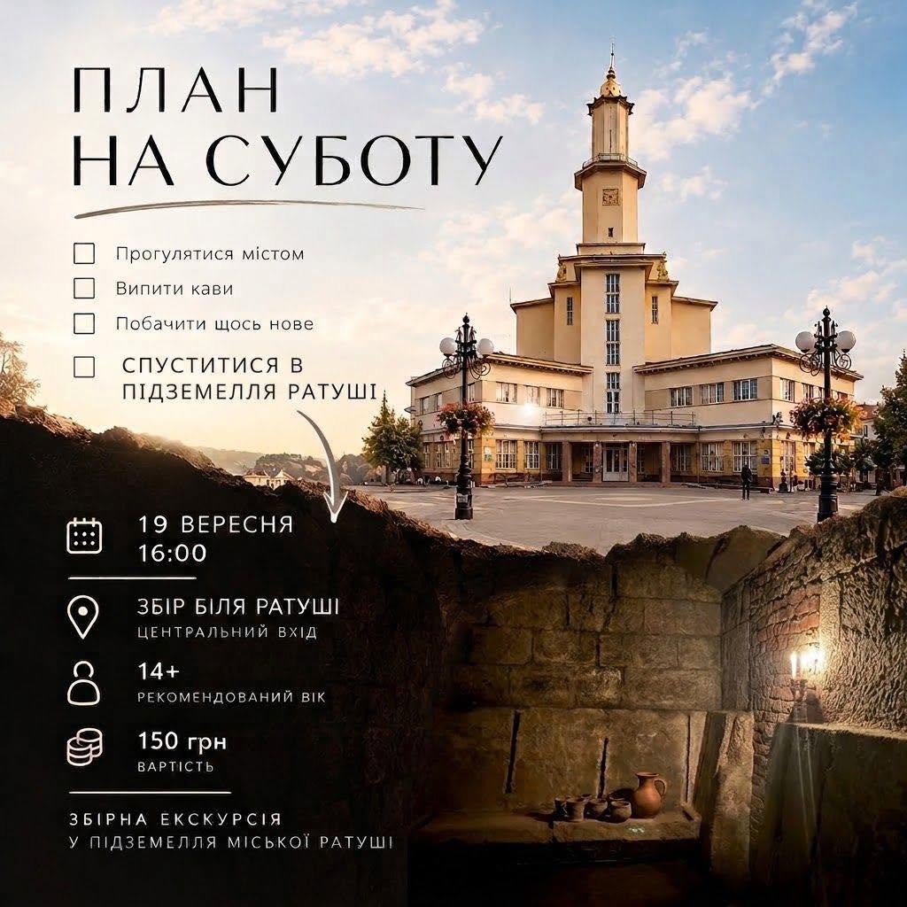 Куди піти у Франківську 19-20 вересня: музика, благодійність та атмосферні екскурсії 2