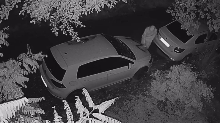 У Франківську фарбою обмалювали авто активіста Андріана Волгіна — поліція розпочала перевірку