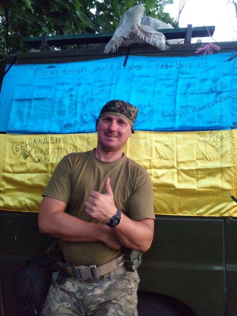 Помер захисник з Прикарпаття Ігор Кудрявець 1
