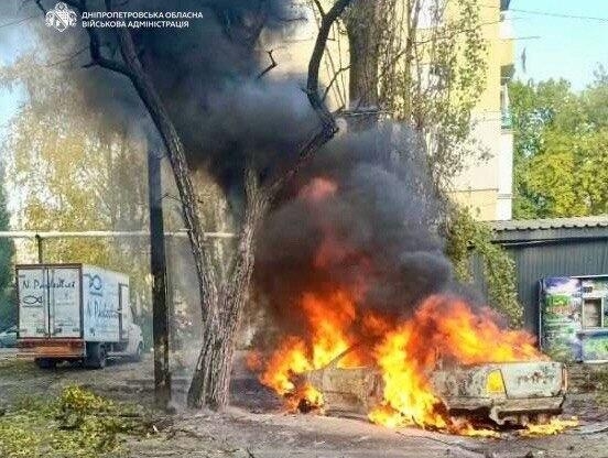 рф вдарила дроном по Дніпропетровщині: є загиблий, серед поранених — діти
